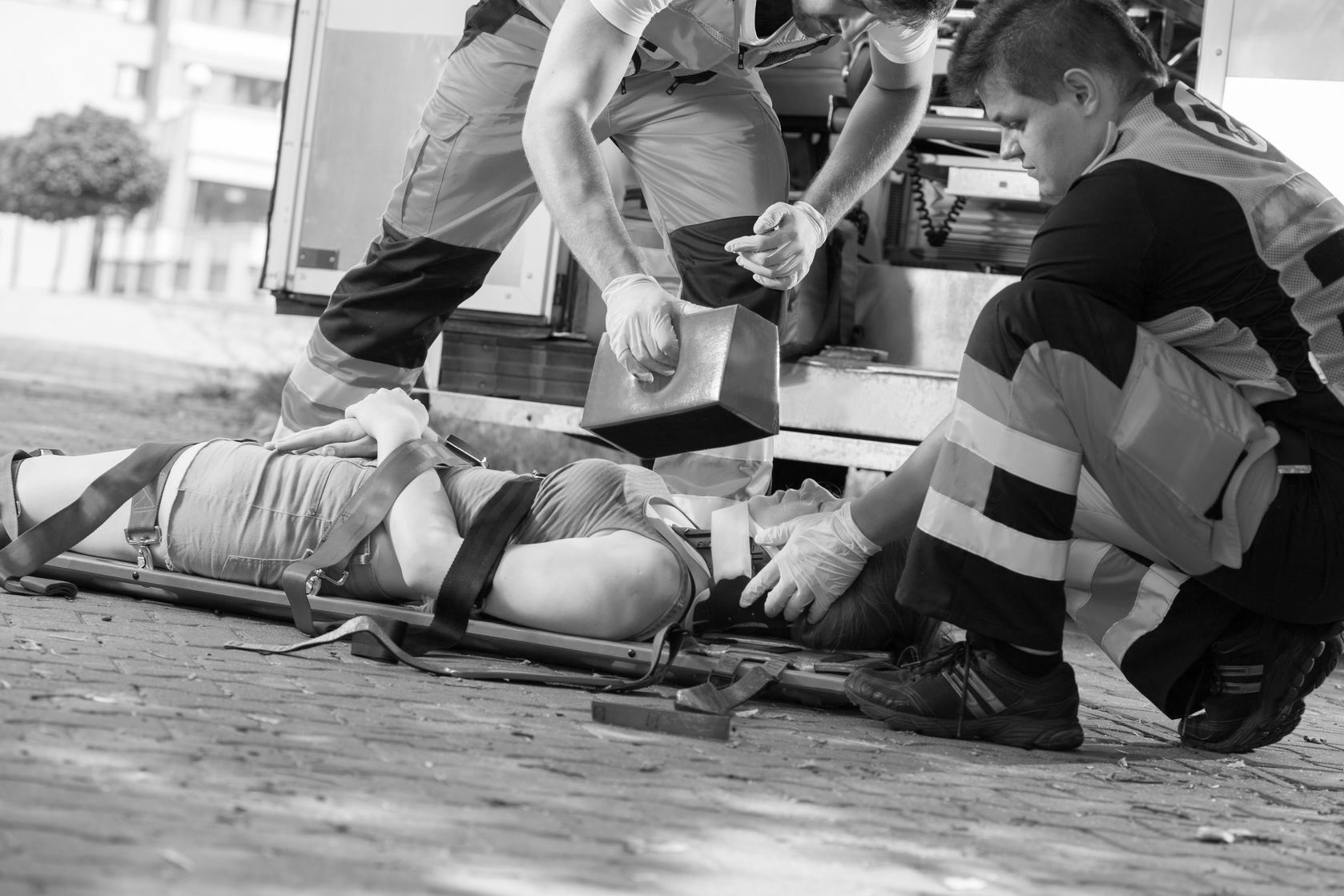 a person who is doing spinal management