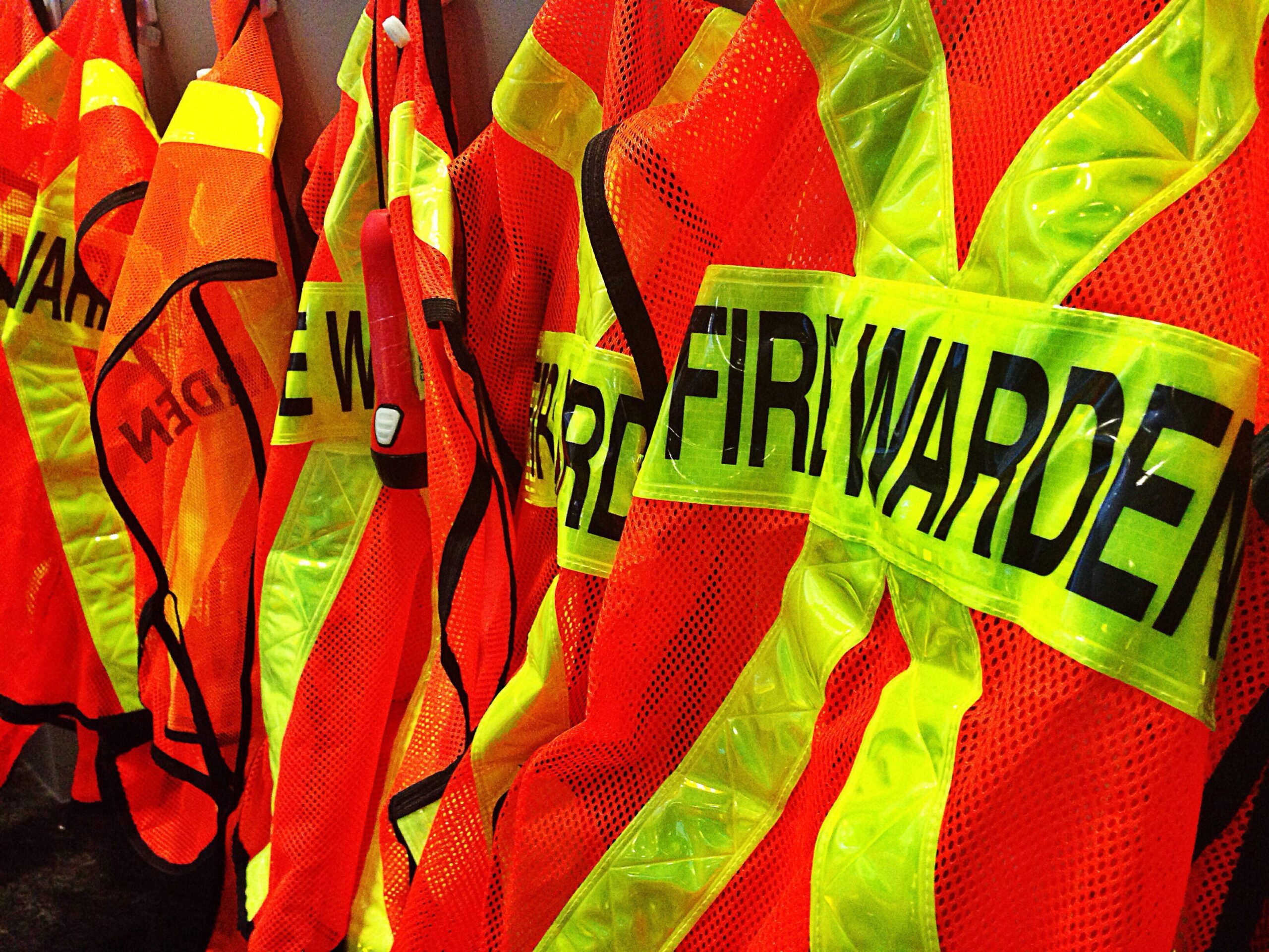 Fire warden sign